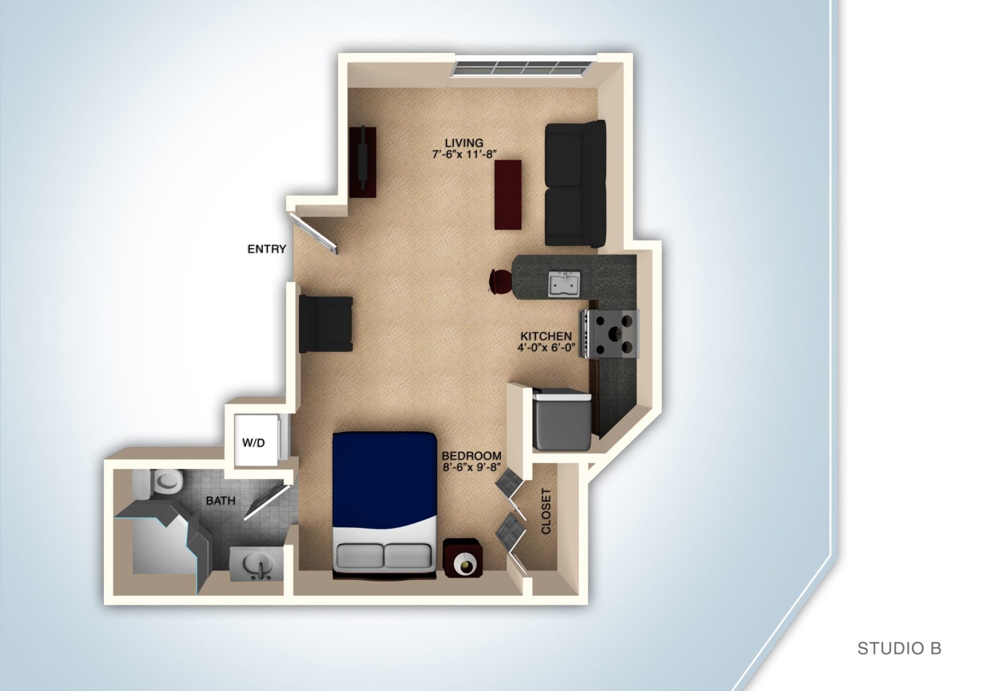 Studio Apartments for WMU Students